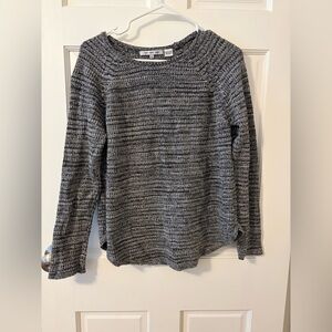 Eight Eight Eight Black and White Knit Top